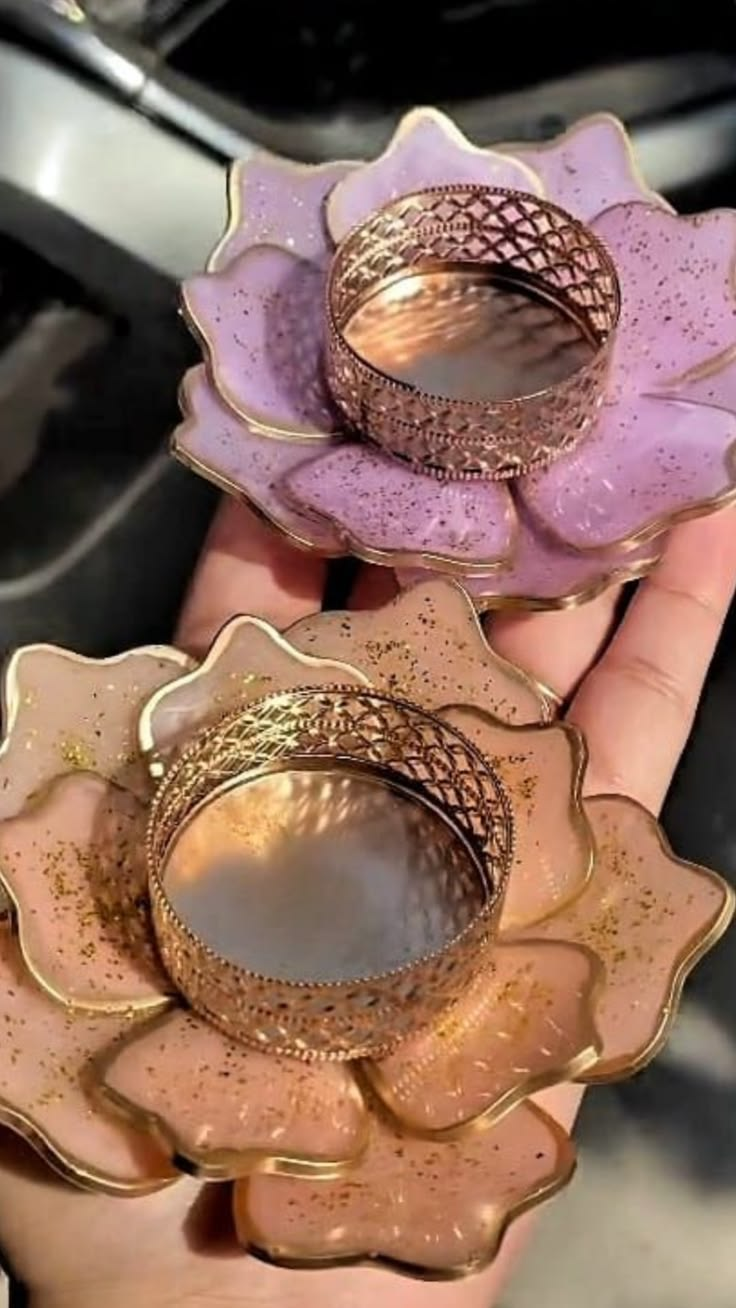 Resin Candle Holder