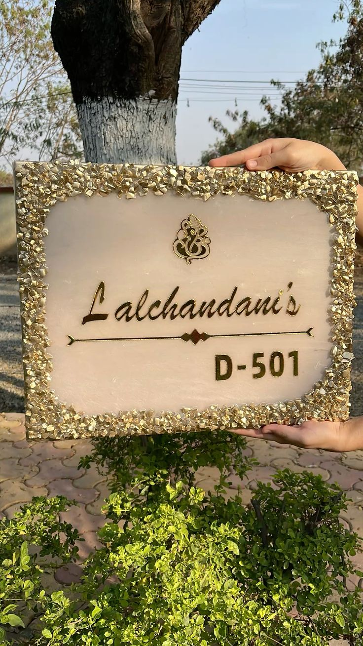 Resin Name Plate